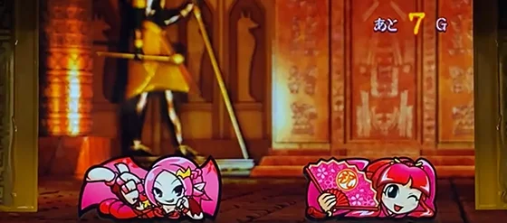 大都シリーズプレミアム演出（シェイクのナディア図柄・吉宗の姫図柄）