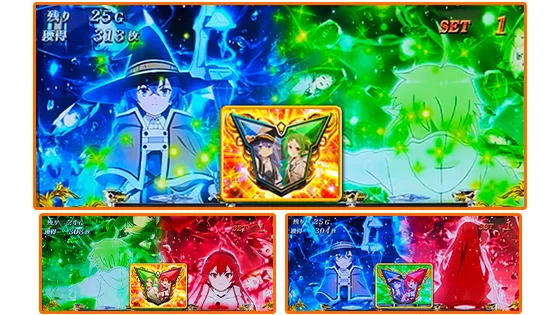 ダブルヒロインV/背景ヒロイン2人