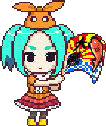 A-SLOT偽物語のミニキャラよつぎ