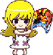 A-SLOT偽物語のミニキャラ忍