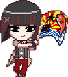 A-SLOT偽物語のミニキャラ影縫