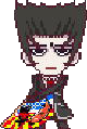 A-SLOT偽物語のミニキャラ貝木