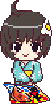 A-SLOT偽物語のミニキャラ月火