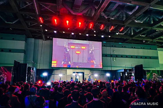 ユニバカサミフェス2024のクラリススペシャルライブ画像(その1)