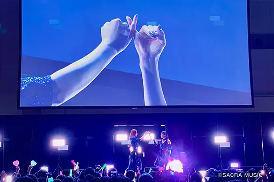 ユニバカサミフェス2024のクラリススペシャルライブ画像(その2)