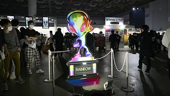 ユニバカサミフェス2024のサミー展示ブース画像