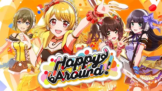 L D4DJ Pachi-Slot Mixのユニット「ハッピーアラウンド」
