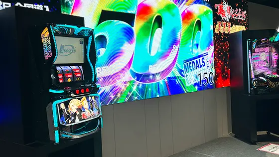 サミーファン祭 in RED゜TOKYO TOWERの最新機種展示