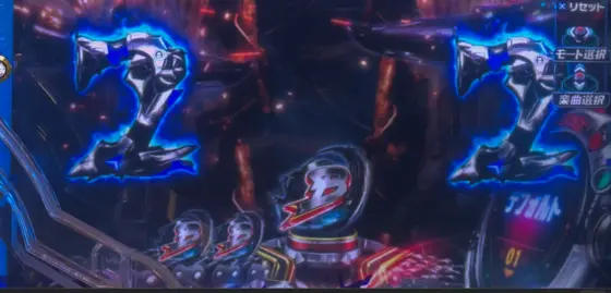 仮面ライダーBLACK（パチンコ）のリーチ図柄法則