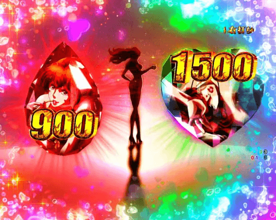 パチンコeルパン三世 ONE COLLECTION 超ブチヌキLTver.の不二子上乗せ画像