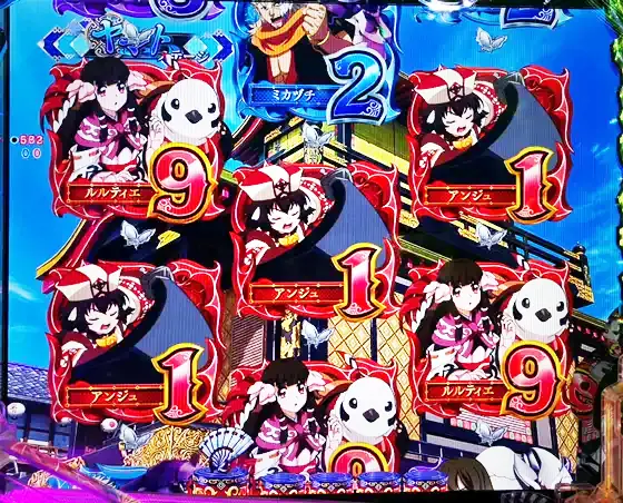 うたわれるもの（パチンコ）の奇数図柄揃い