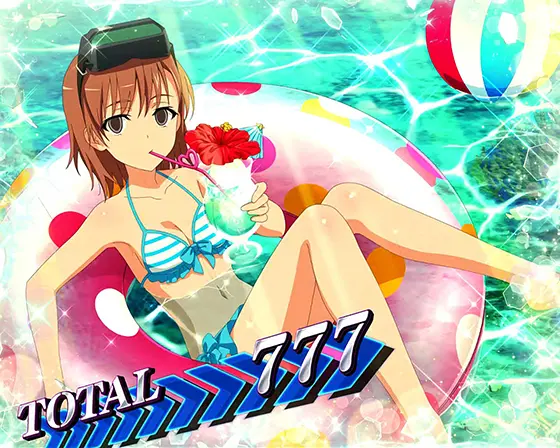 スマスロ 一方通行 とある魔術の禁書目録の真夏の休日終了画面