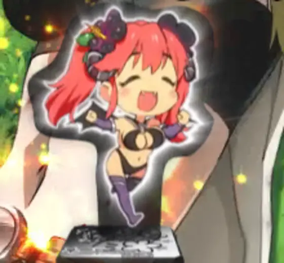 Ｌ アカメが斬る！ 2のナミちゃんパネル黒
