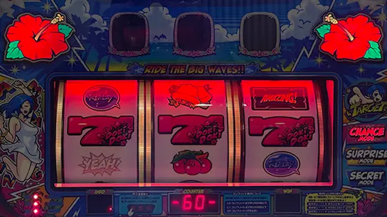 スマート沖スロ　アメイジングライブの基本のゲーム性のサムネイル