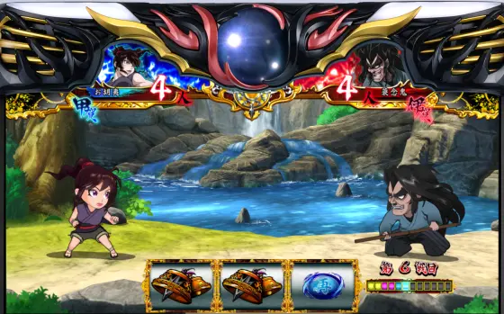 スマスロバジリスク～甲賀忍法帖～絆2 天膳 BLACK EDITIONの争忍の刻