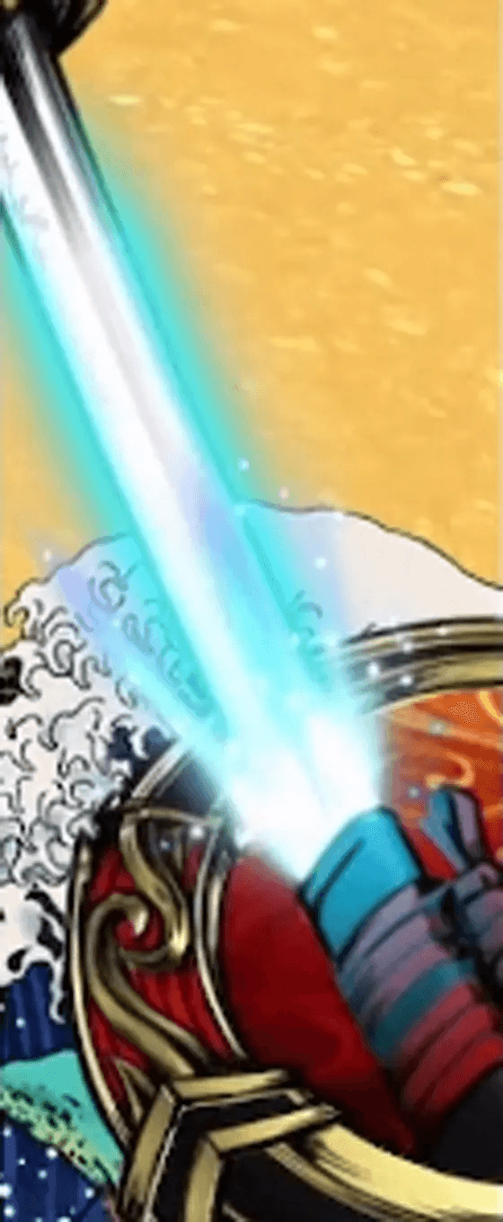 いざ！番長の抜刀ポイント蓄積量示唆80ポイント