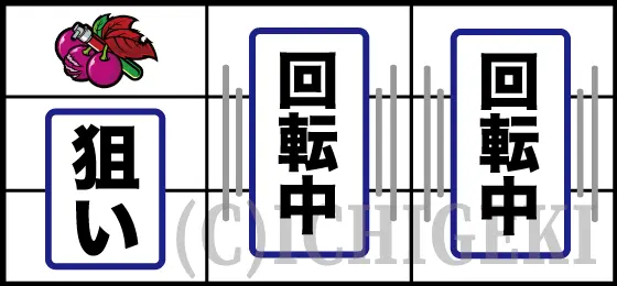 スマスロ バイオハザード5の左リールピンクチェリー狙い