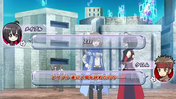 スマスロ痛いのは嫌なので防御力に極振りしたいと思います。の会話演出_クロム「メイプル 遂に人間を辞めたのか……」