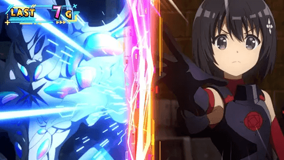 スマスロ痛いのは嫌なので防御力に極振りしたいと思います。の機械神高確率ZONE中の注目演出「画面分割」