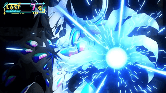 スマスロ痛いのは嫌なので防御力に極振りしたいと思います。の機械神高確率ZONE中の注目演出「機械神攻撃」