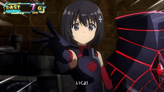 スマスロ痛いのは嫌なので防御力に極振りしたいと思います。の機械神高確率ZONE中の注目演出「メイプル先制」