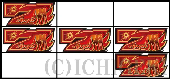 賞金首Angelの赤7ダブル揃い