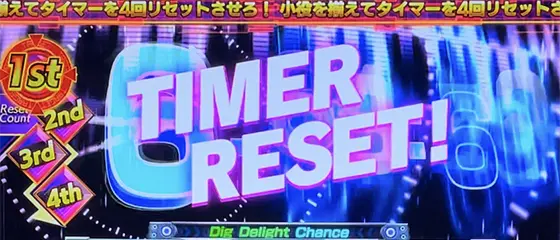 L D4DJ Pachi-Slot Mixの小役成立時のタイマーリセット