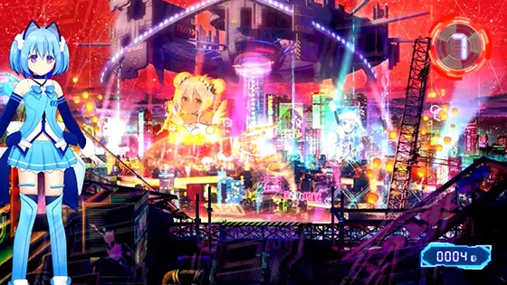 Lダブルアタック2 withOZS-1000＆RAPHAELの通常時のステージ「THE WORLD OF HEAVEN」