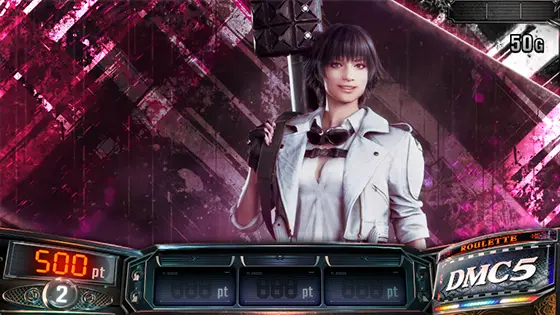 スマスロ デビル メイ クライ5 スタイリッシュトライブのアイキャッチ（レディ）