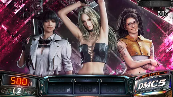 スマスロ デビル メイ クライ5 スタイリッシュトライブのアイキャッチ（女性全員）