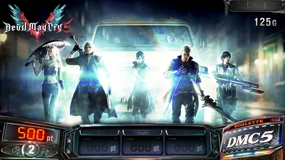 スマスロ デビル メイ クライ5 スタイリッシュトライブのアイキャッチ（チームDMC）