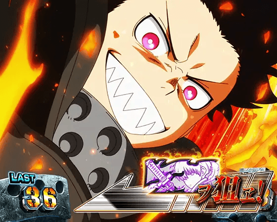 Lパチスロ 炎炎ノ消防隊の7を狙えカットイン「シンラ」