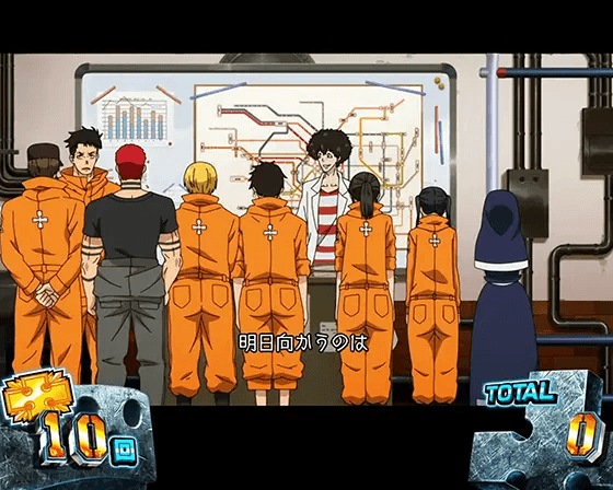 Lパチスロ 炎炎ノ消防隊のエピソードボーナス「地下(ネザー)」