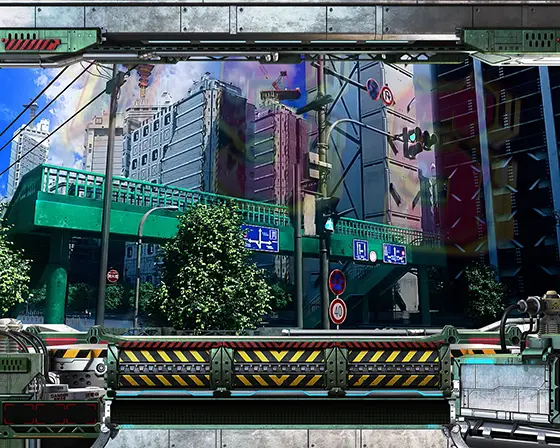 L エヴァンゲリオン ～未来への創造～の通常時のステージ:第3新東京市