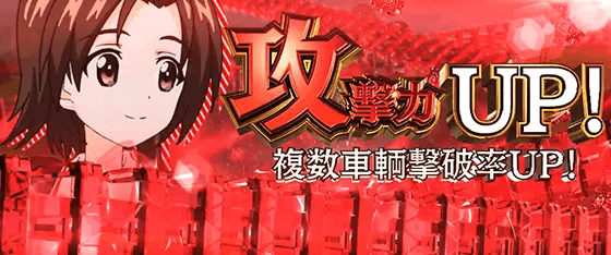 Lパチスロガールズ&パンツァー 最終章の味方チャンスチーム「カバさんチーム」