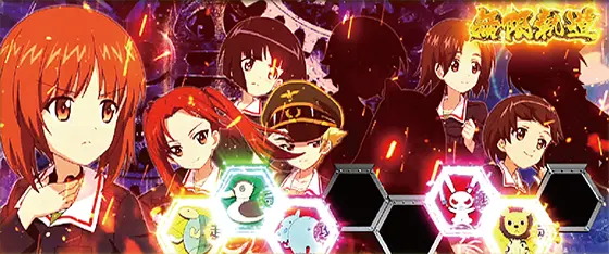 Lパチスロガールズ&パンツァー 最終章の味方全員チャンスチーム扱い