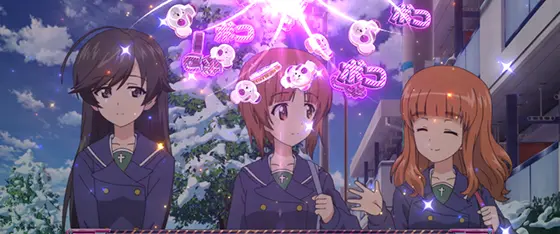 Lパチスロガールズ&パンツァー 最終章のボコポイント「小」