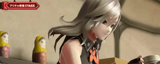 スマスロ ゴッドイーター リザレクションのアリサの部屋