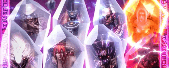 スマスロ ゴッドイーター リザレクションのアラガミ選択画面