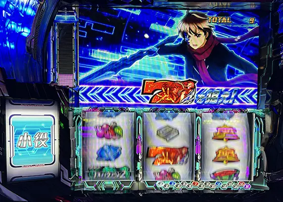 スマスロ ギルティクラウン2の赤7カットイン+サブ液晶「小役」演出