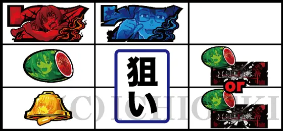 L ひぐらしのなく頃に 業の上段赤7停止時の手順