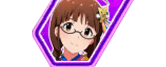 スマスロ アイドルマスター ミリオンライブ！ ネクストプロローグのCZ中の紫アイコン