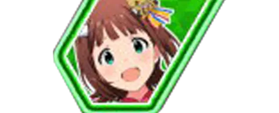 スマスロ アイドルマスター ミリオンライブ！ ネクストプロローグのCZ中の緑アイコン