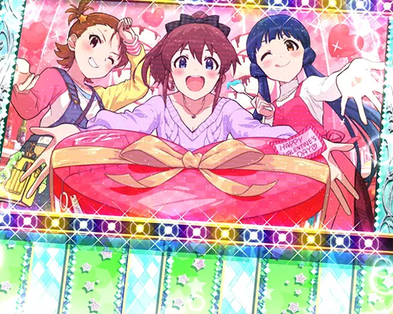 スマスロ アイドルマスター ミリオンライブ！ ネクストプロローグのロングフリーズのボーナス終了画面②