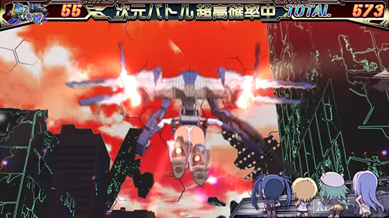 防空少女ラブキューレ２～極限の共鳴～のART中のステージ「バトル超高確」