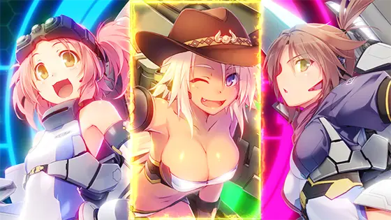 防空少女ラブキューレ２～極限の共鳴～のウェポンアタック[特化ゾーン①]