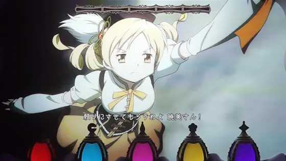 スマスロ劇場版 魔法少女まどか☆マギカ[前編]始まりの物語／[後編]永遠の物語f-フォルテ-の舞台装置の魔女【ワルプルギスの夜】 演出や法則(バトルのセット開始～先制分岐まで_3)