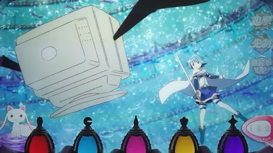 スマスロ劇場版 魔法少女まどか☆マギカ[前編]始まりの物語／[後編]永遠の物語f-フォルテ-の魔女バトル ハコの魔女を倒せ！