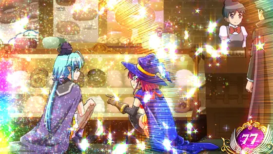 マジカルハロウィン８の擬似虹