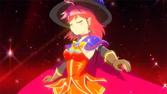 マジカルハロウィン８の詠唱チャレンジ赤背景